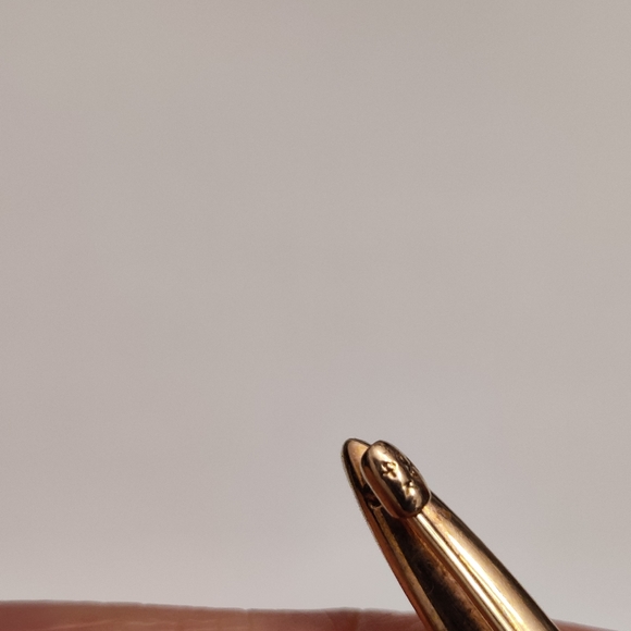 Antique Solid 14K Yellow Gold Pin Brooch signed Krementz Sea Seed Pearls Enamel - Picture 6 of 9